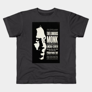 Thelonious Monk - Big Band and Quartet - Lincoln Center - NYC - 1963 Kids T-Shirt